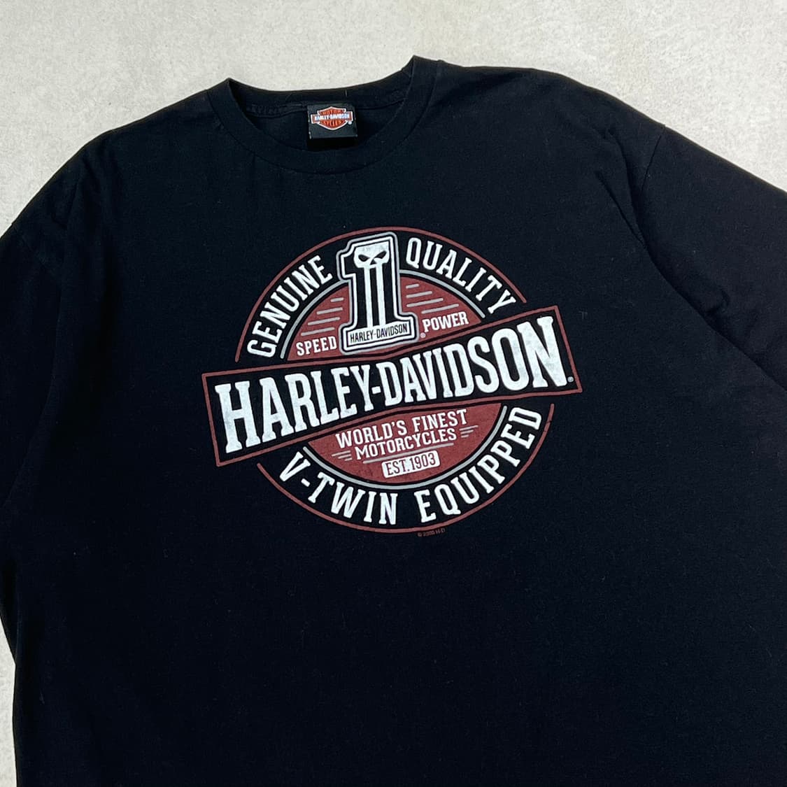 할리데이비슨 프린팅반팔티 s09908 상품이미지3