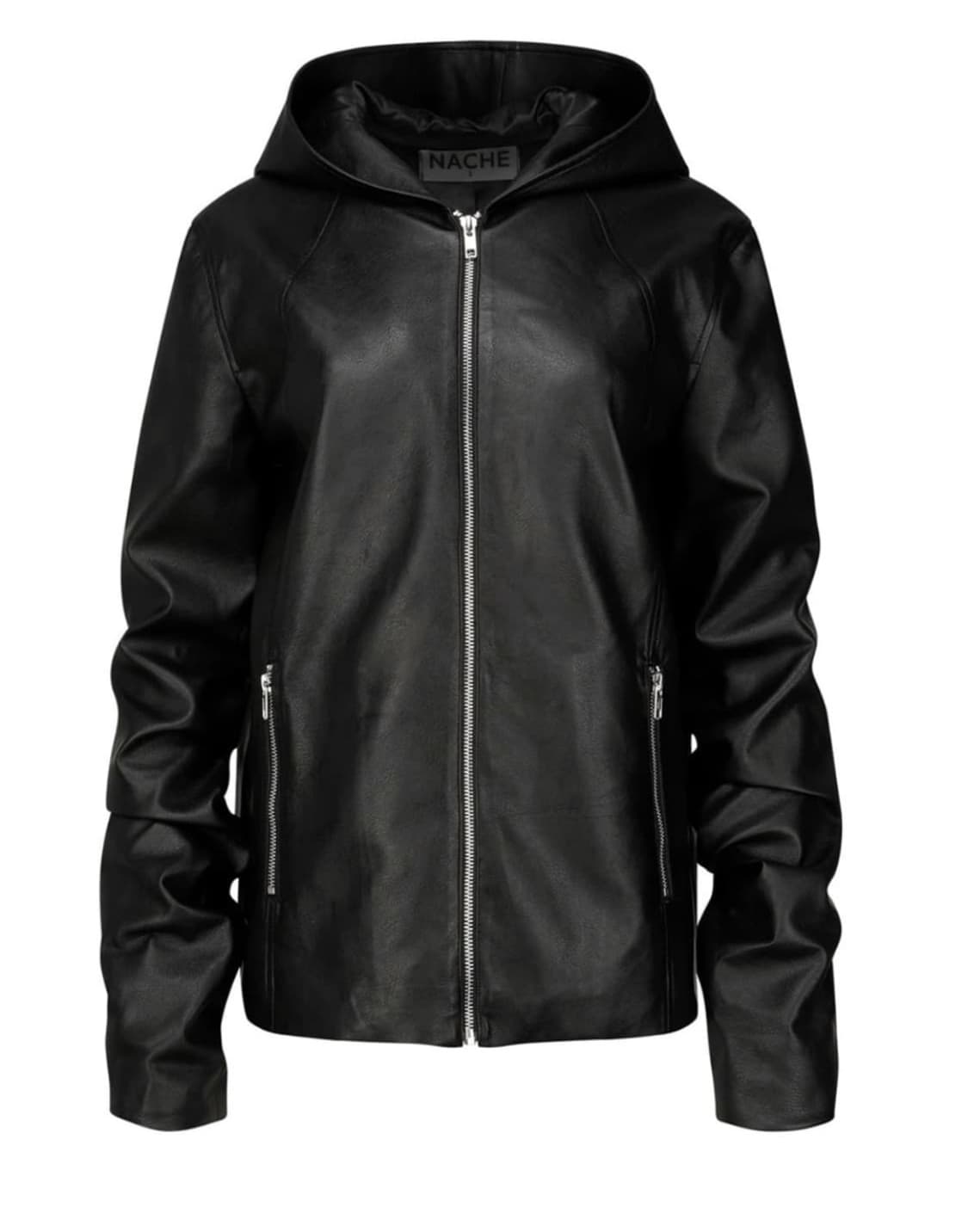 나체 nache hoodie leather jacket 가죽자켓 삽니다 상품이미지1