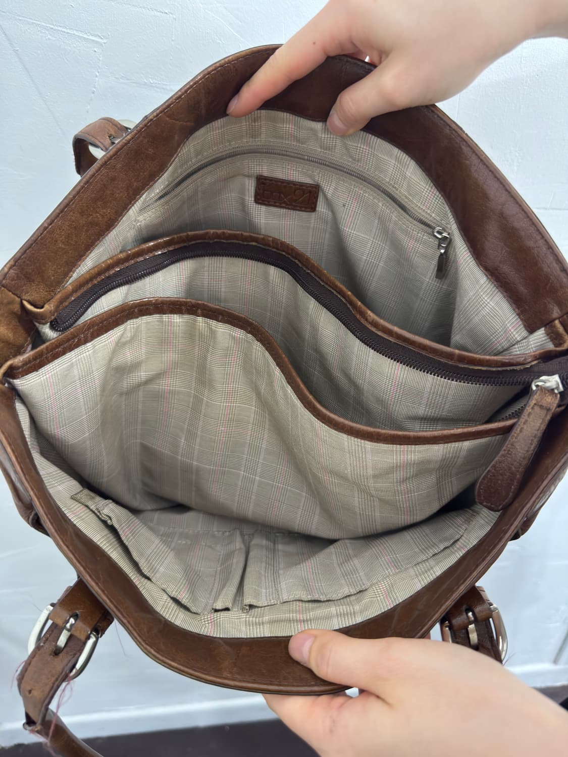 box21 leather shoulderbag 상품이미지5