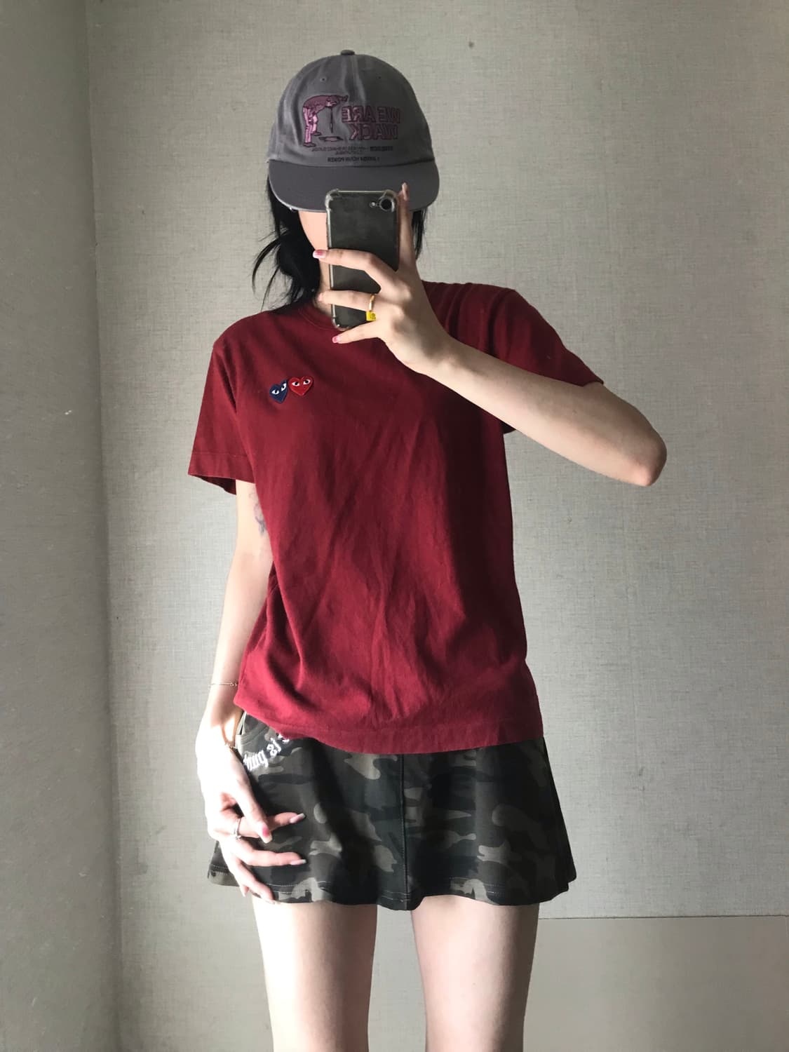 꼼데가르송 더블와펜 반팔티셔츠 상품이미지5