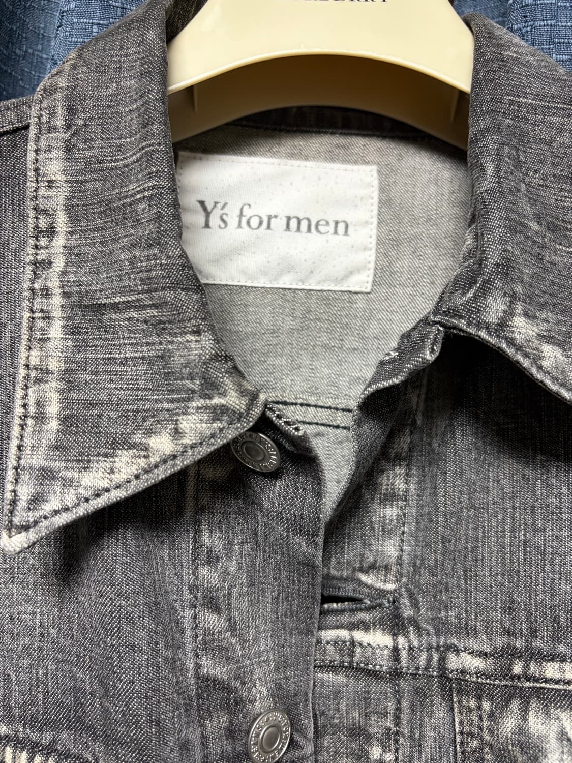 04ss 요지 야마모토 흑청데님자켓 상품이미지3