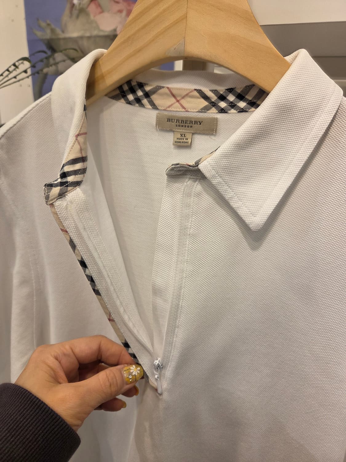 버버리 7부 피케 카라티 상품이미지5