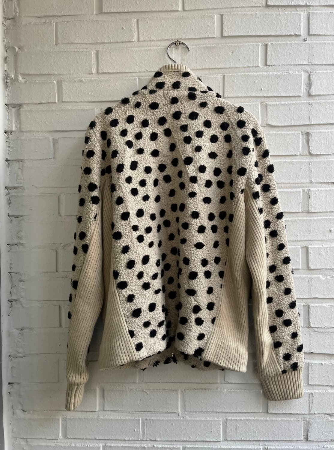 빈티지 Mieko uesa 도트 플리스 집업 상품이미지7