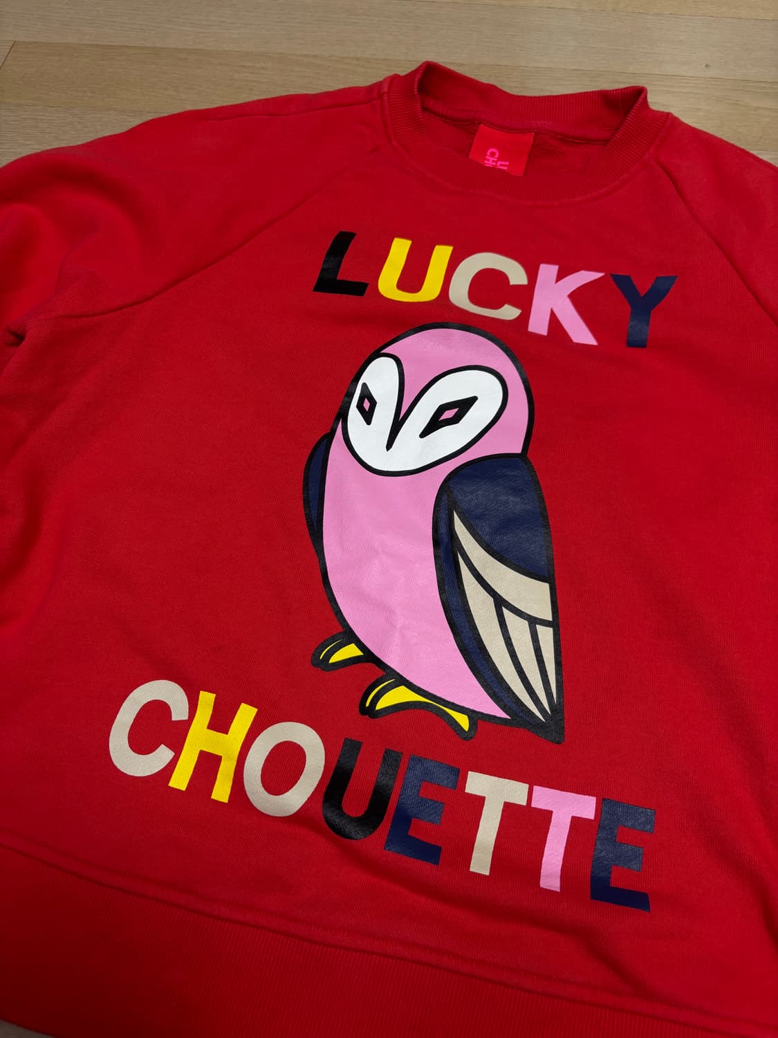 Lucky Chouette 오울 그래픽 맨투맨 상품이미지6