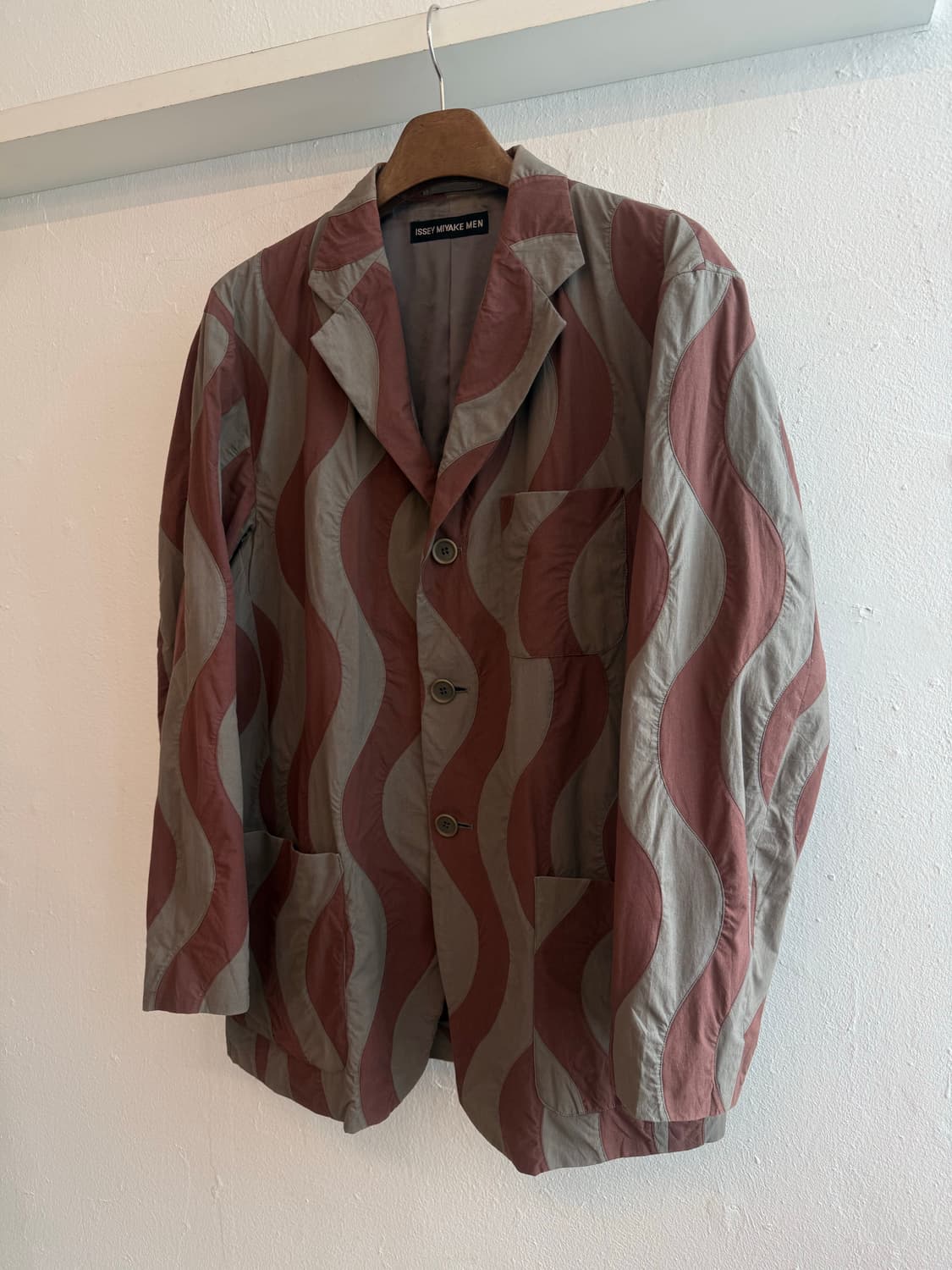 02’ 이세이미야케맨 물결자켓 상품이미지2