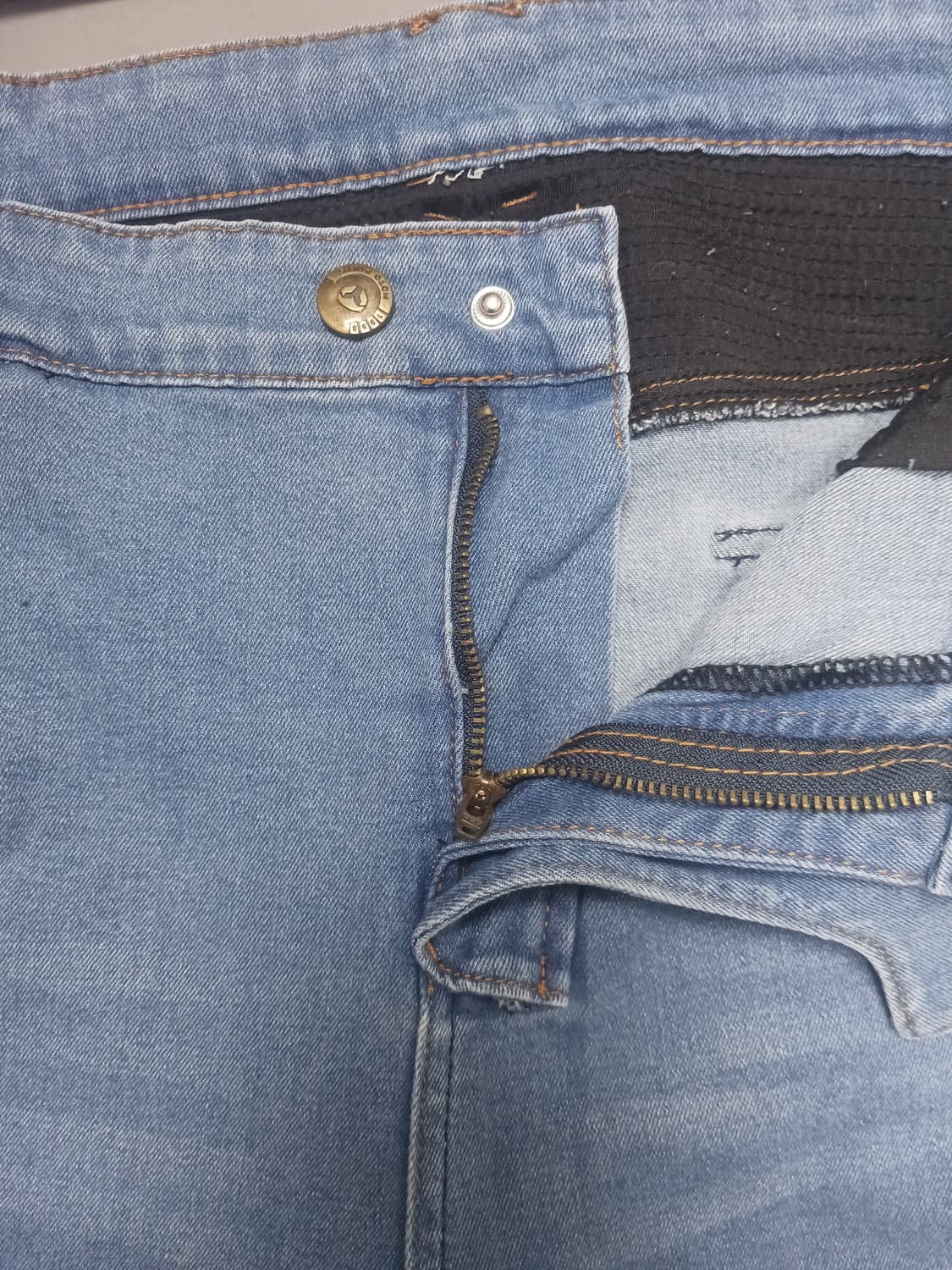 새제품 [38] 모토팬츠 블루 워싱 바이커진 청바지 발망 스타일 상품이미지6