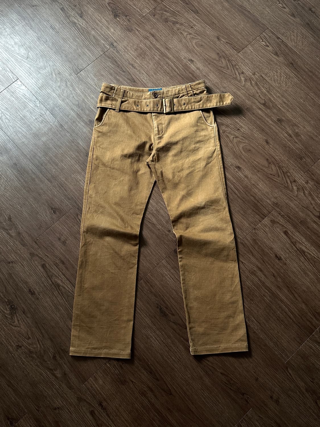 Rageblue 벨티드 샌디 테이퍼드 팬츠 상품이미지7