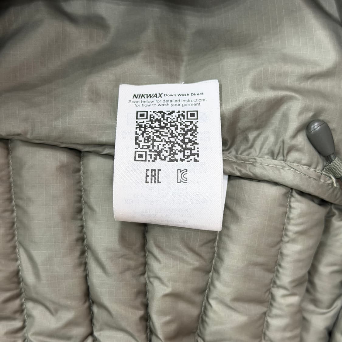 RAB 랩 마이크로라이트 알파인 경량패딩 자켓 라이트 카키 스톤 M 상품이미지7