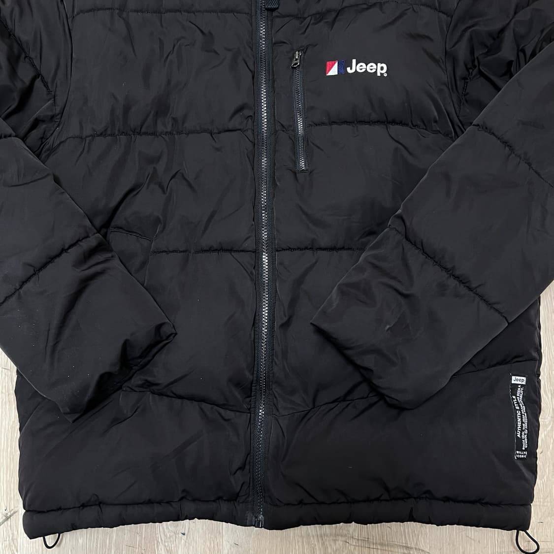 지프 남성 빅로고 후드 패딩 L/100  상품이미지3
