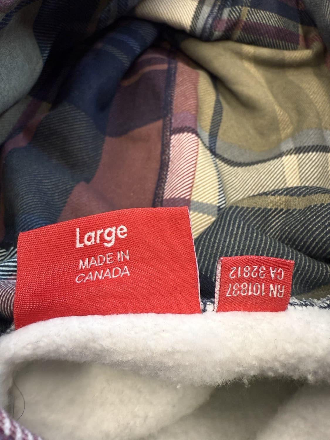 14FW 슈프림 아크로고 플레이드 풀오버 후드티 상품이미지5