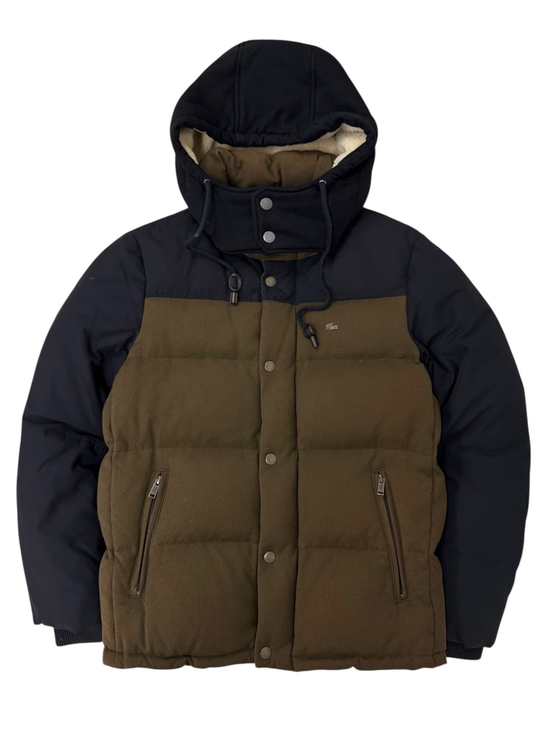 라코스테 덕다운 패딩 블랙&카키브라운 (50,L) 상품이미지1