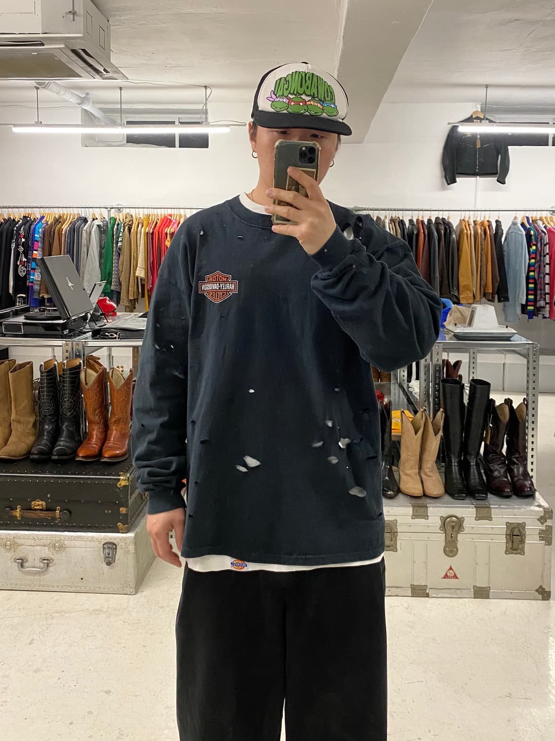 90s DICKIES long sleeve t-shirts 디키즈 티셔츠 상품이미지6
