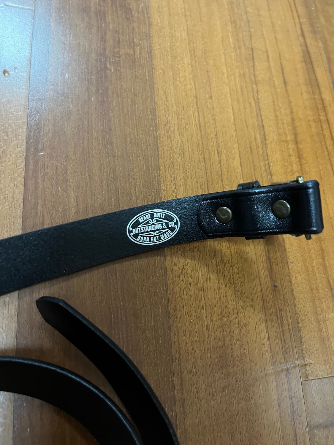 [새상품] 아웃스탠딩 빈티지 플라크 벨트 상품이미지4