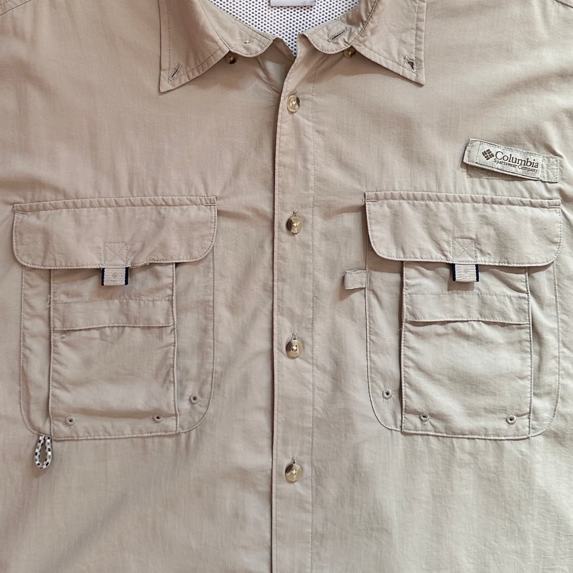 Columbia fishing 1/2 shirts 상품이미지3