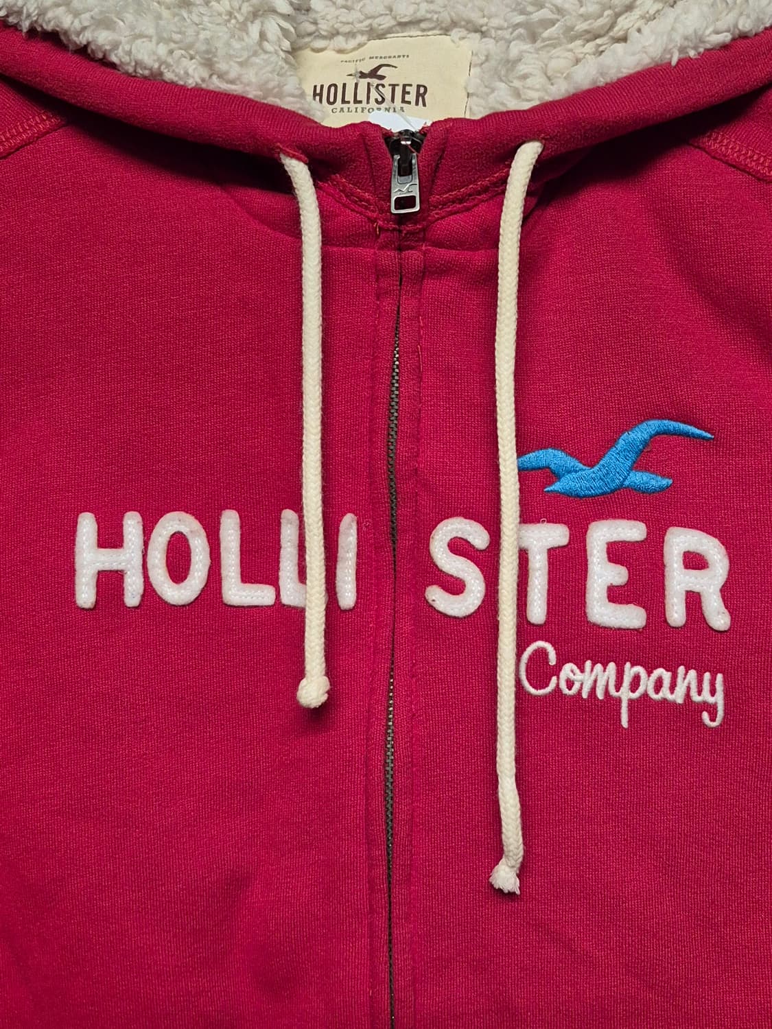 HOLLISTER RED HOODIE ZIPUP  상품이미지4