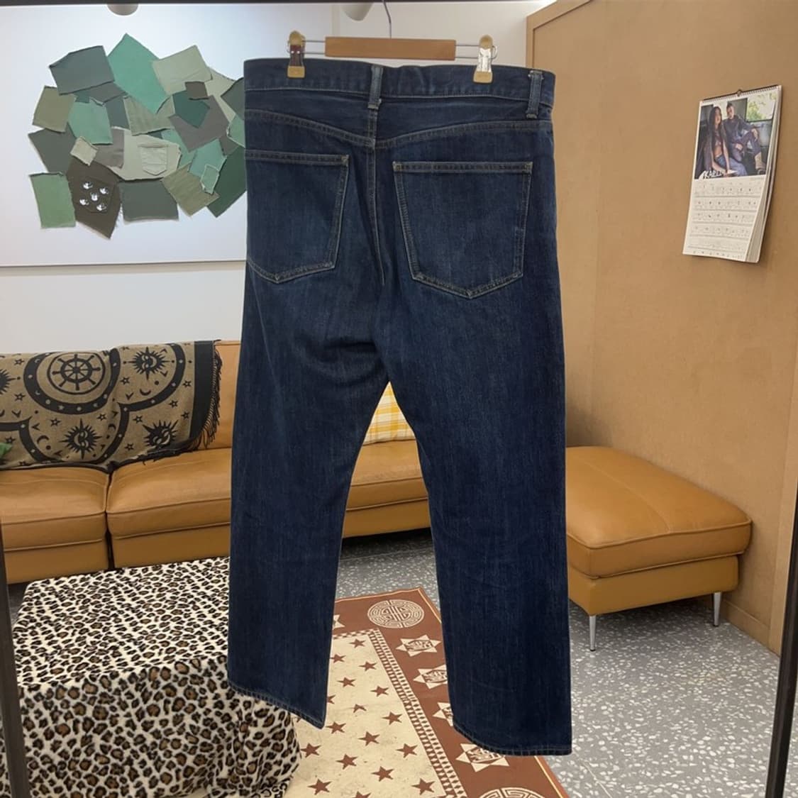 유니클로 U 르메르 모던 캐주얼 빈티지 데님팬츠 32인치 C09364 상품이미지4