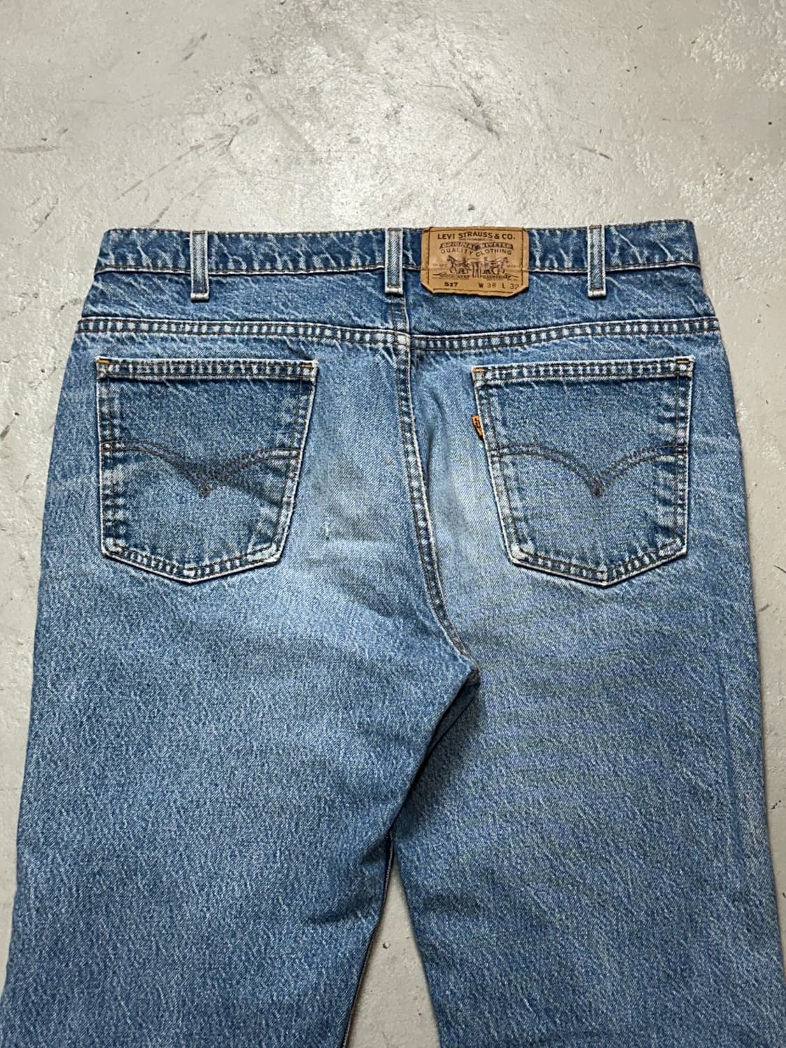 90's USA Made 리바이스 517 부츠컷 플레어진 상품이미지6