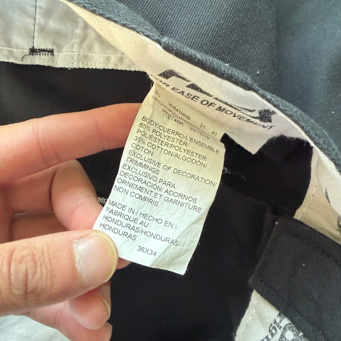 디키즈 Flex 빈티지 워크팬츠 36X34 상품이미지5