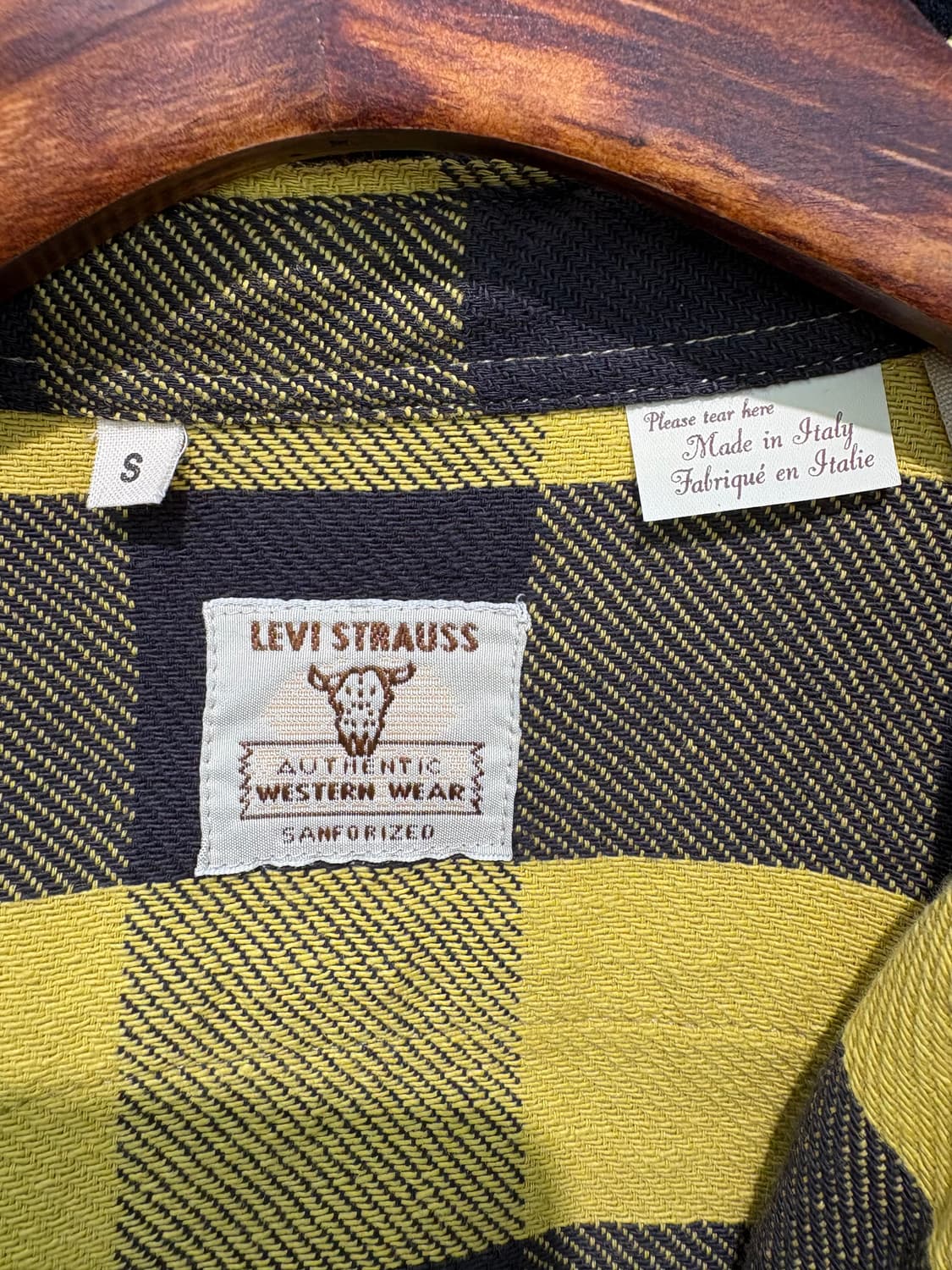 리바이스 웨스턴 체크 셔츠 상품이미지9