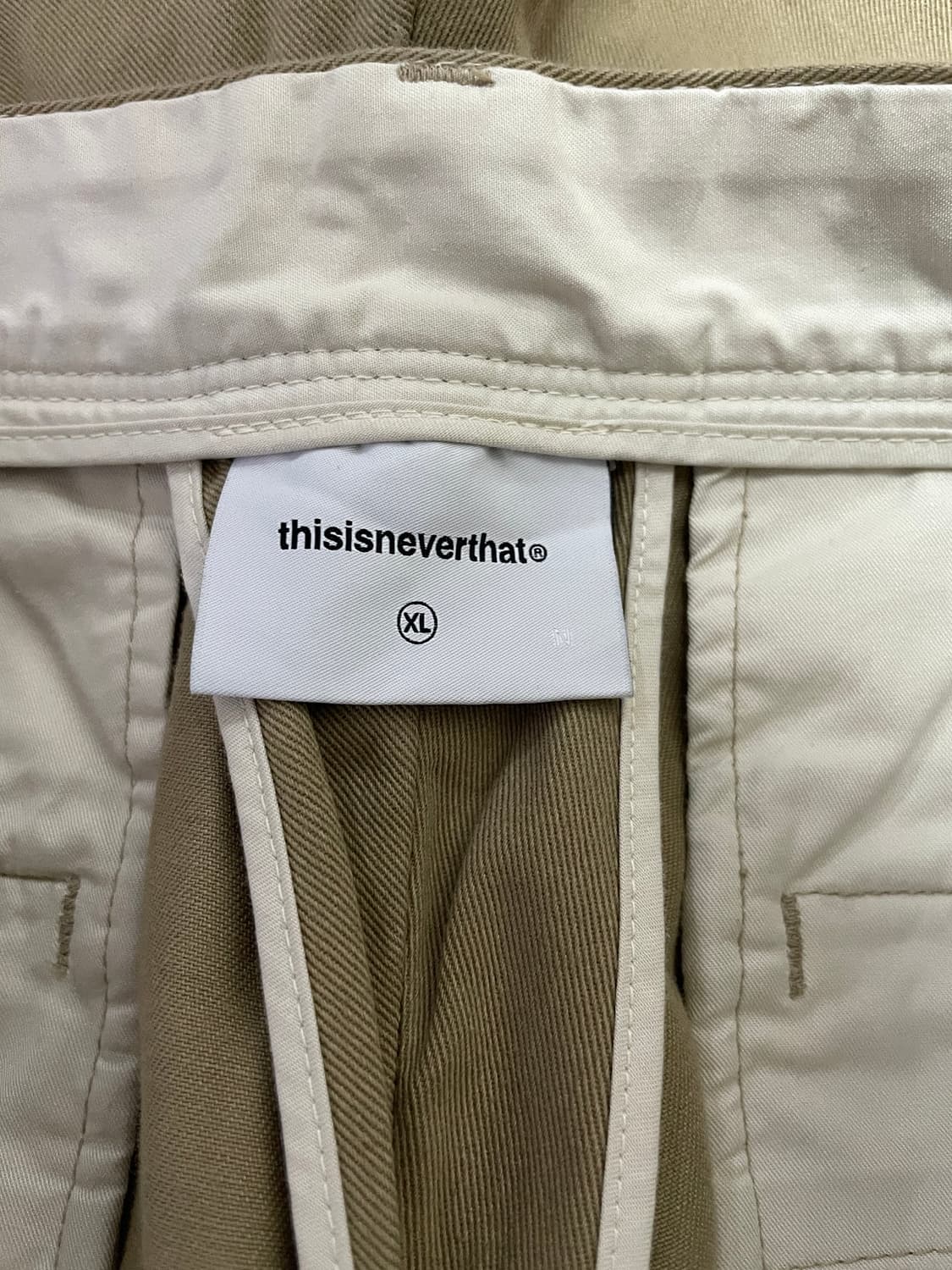 thisisneverthat 디스이즈네버댓 베이지 치노팬츠 XL 상품이미지6