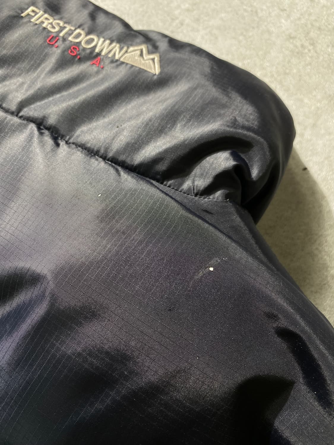 [L] 90s First Down 퍼스트다운 리버서블 덕다운 패딩 상품이미지6