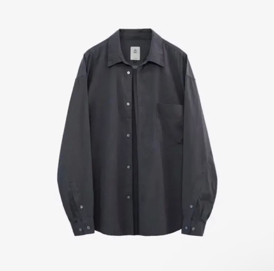 (3) 폴리테루 텐코 루즈드 셔츠 퍼플그레이 퍼그 상품이미지1