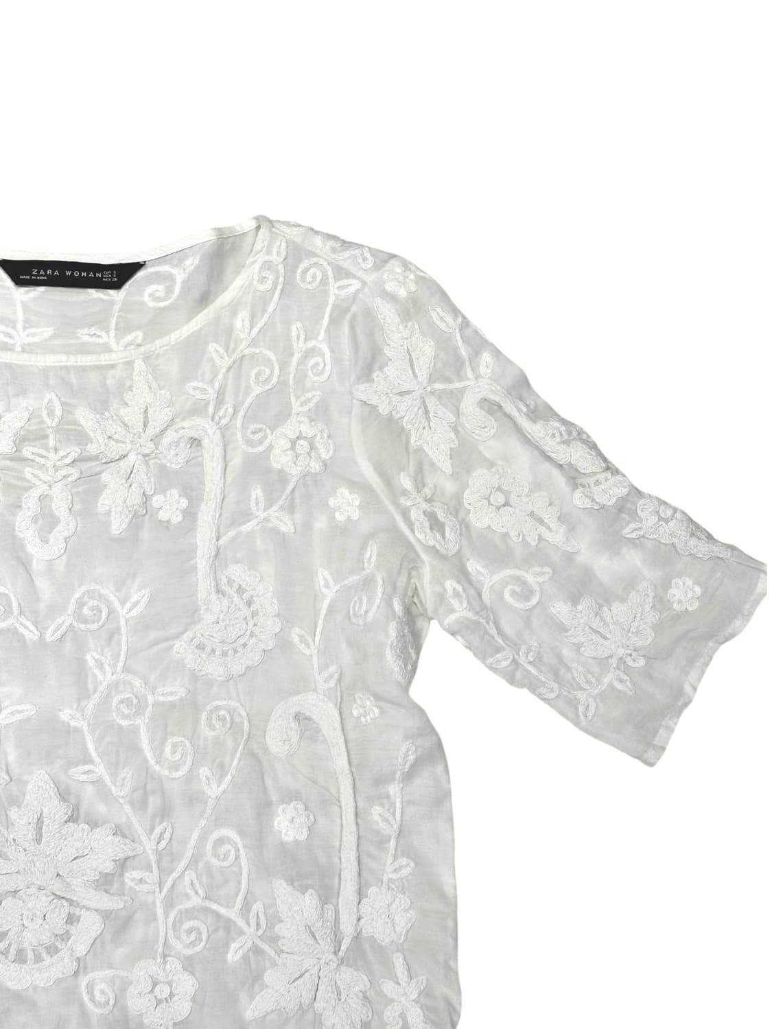 ⊹ Zara Embroidered Tee 상품이미지10