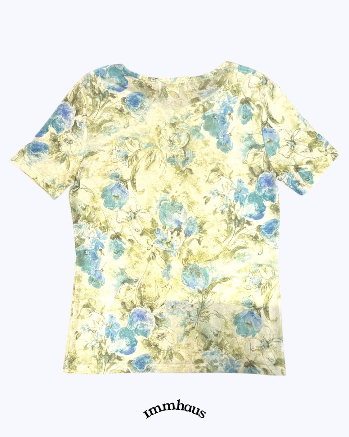 Flower pattern short sleeve 상품이미지2