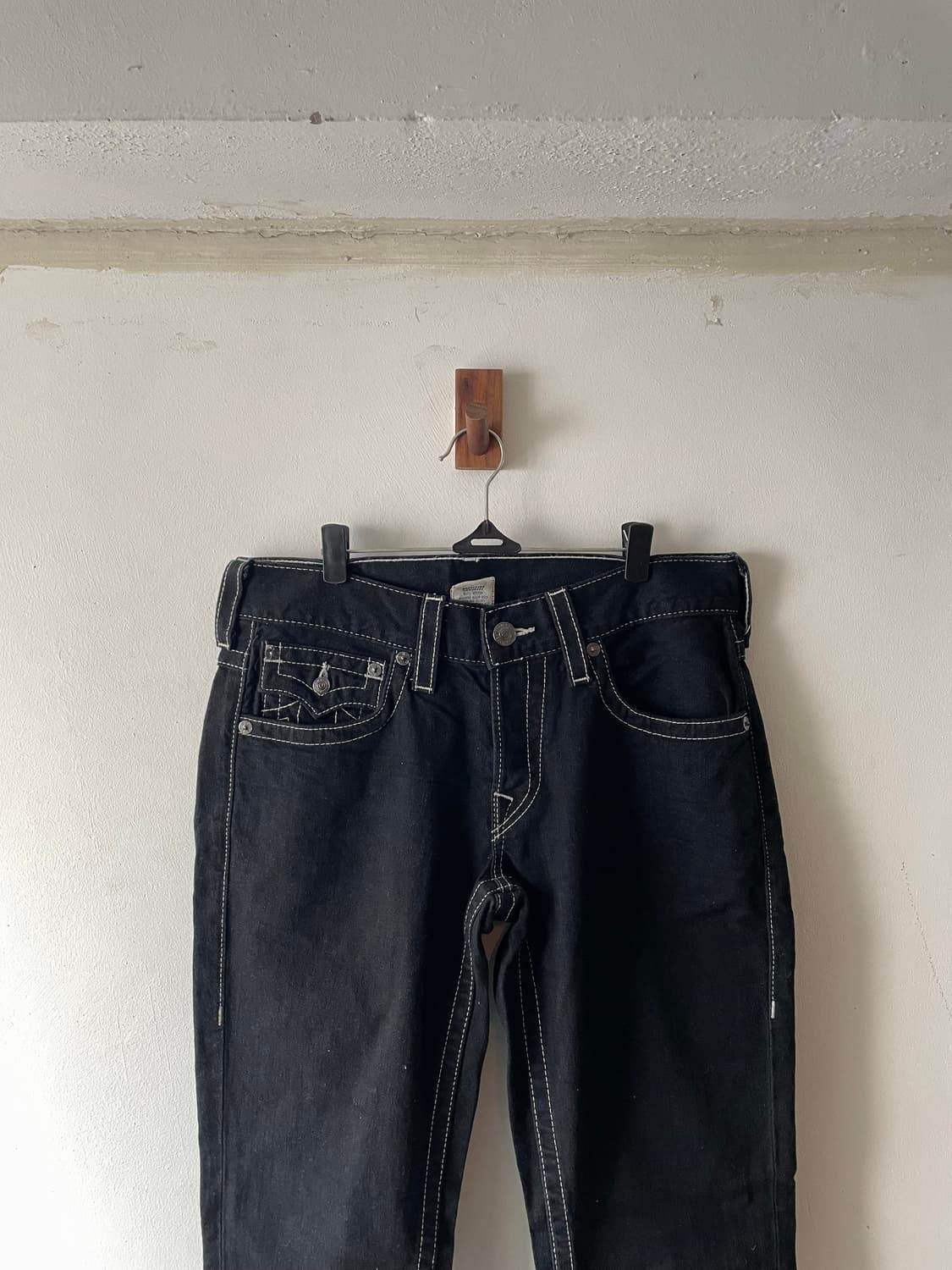 USA Vintage True Religion Balck Jeans 상품이미지1