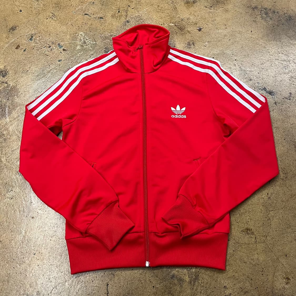 [정품/90] 아디다스 삼선 트랙탑 레드 져지 b8 상품이미지2