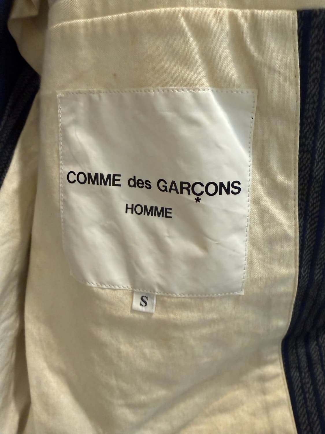 꼼데가르송 옴므 자켓 [S] 상품이미지3