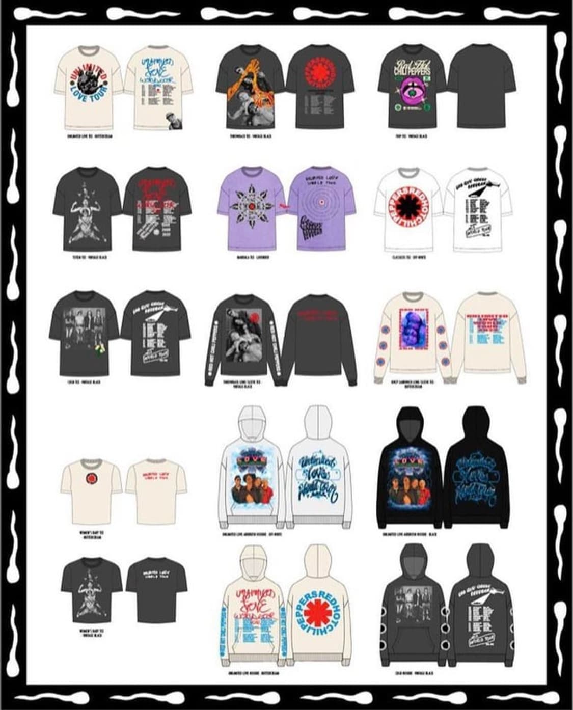 2022 Red Hot Chill Peppers 롱슬리브 S 상품이미지8