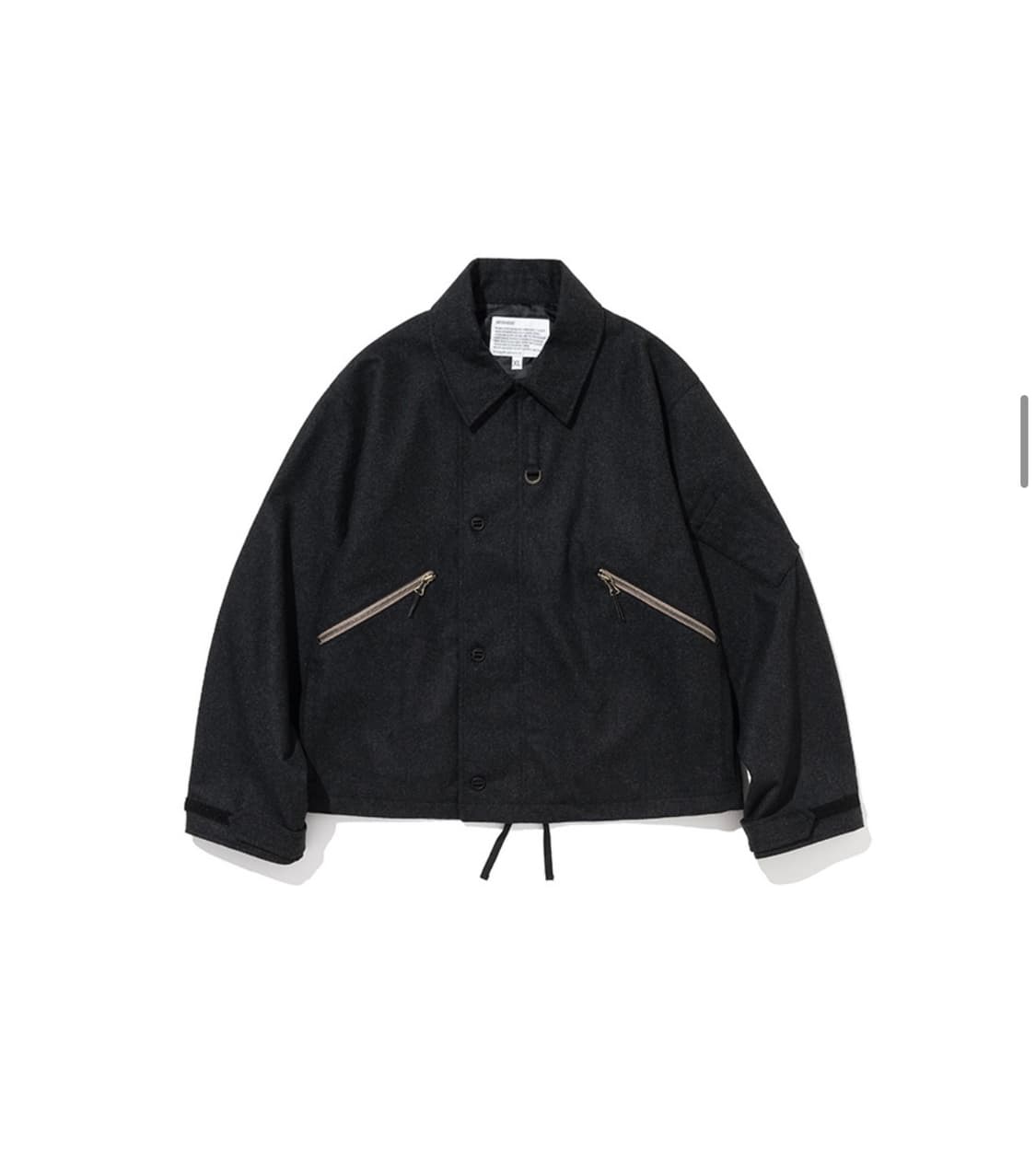 새상품(M)유니폼브릿지 울 MK3 자켓 차콜 상품이미지7