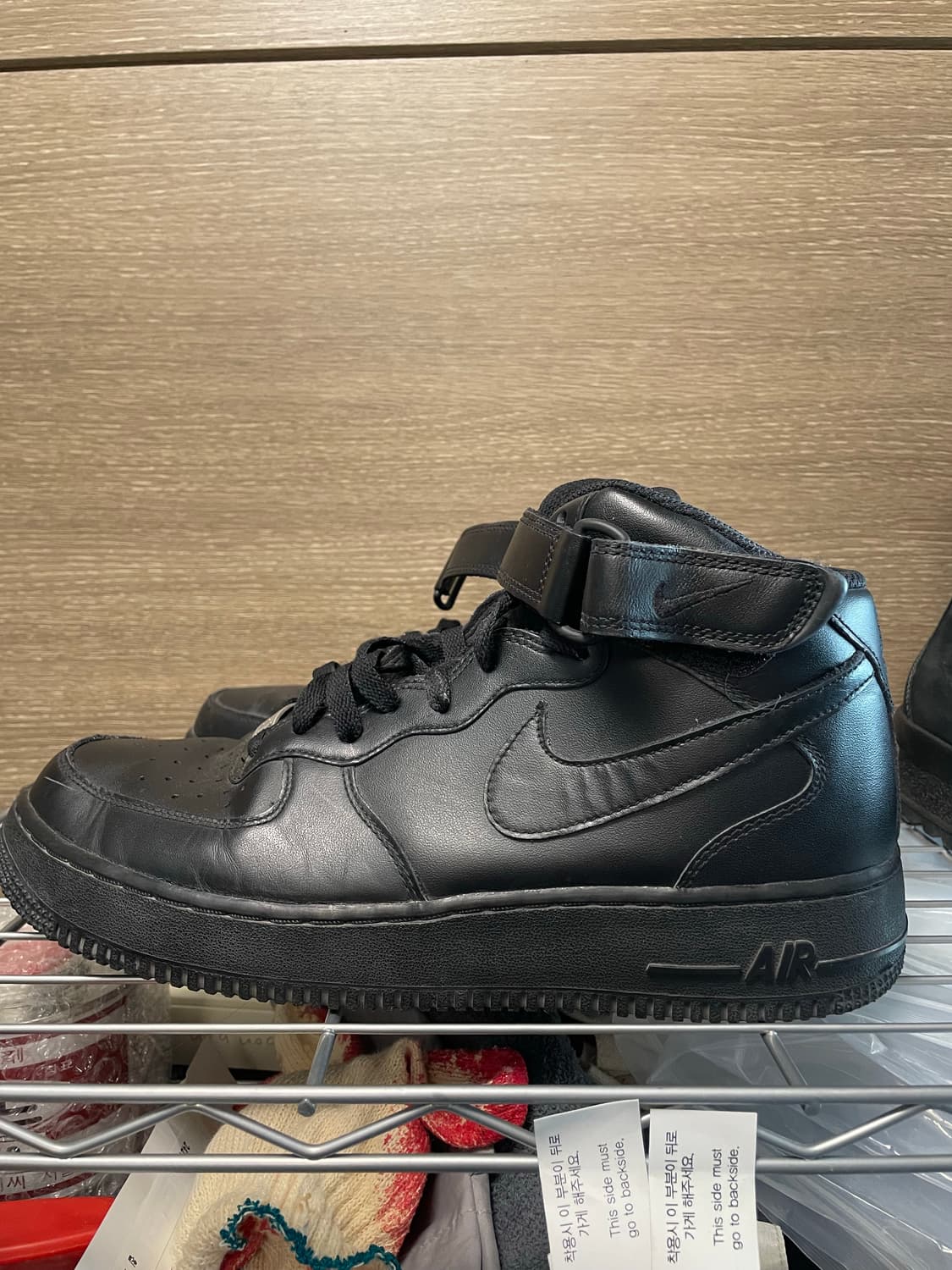 에어포스 미드 블랙 275 상품이미지3