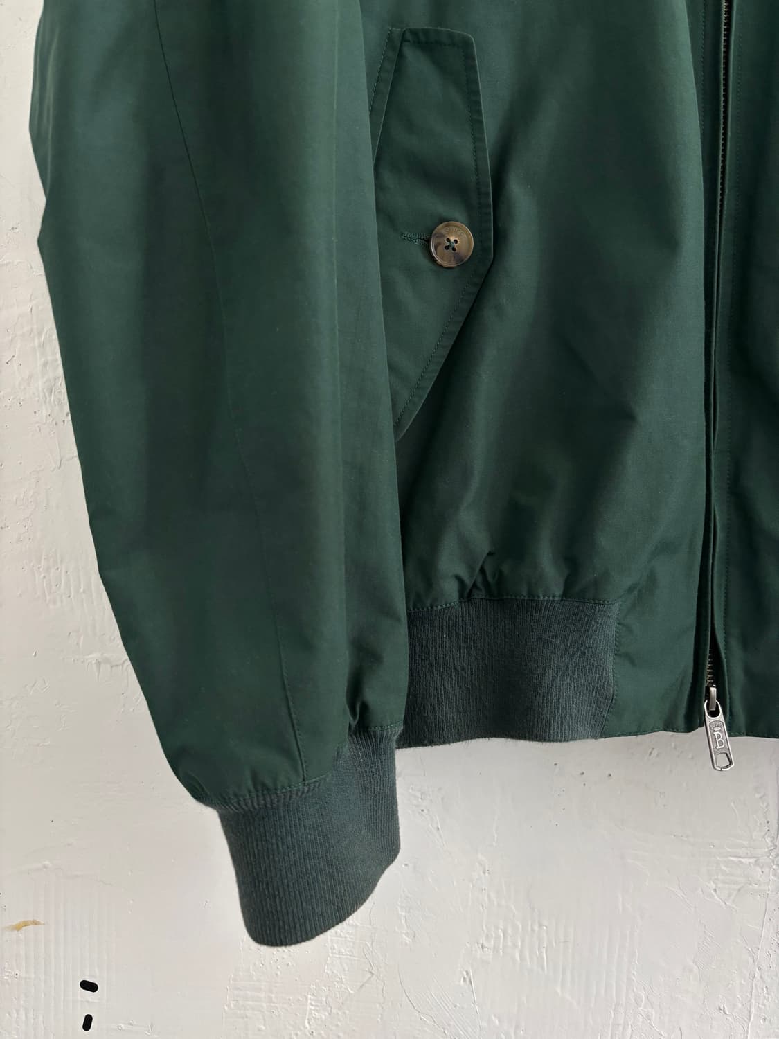 Baracuta 바라쿠타 레이싱 그린 G9 해링턴 자켓 상품이미지4