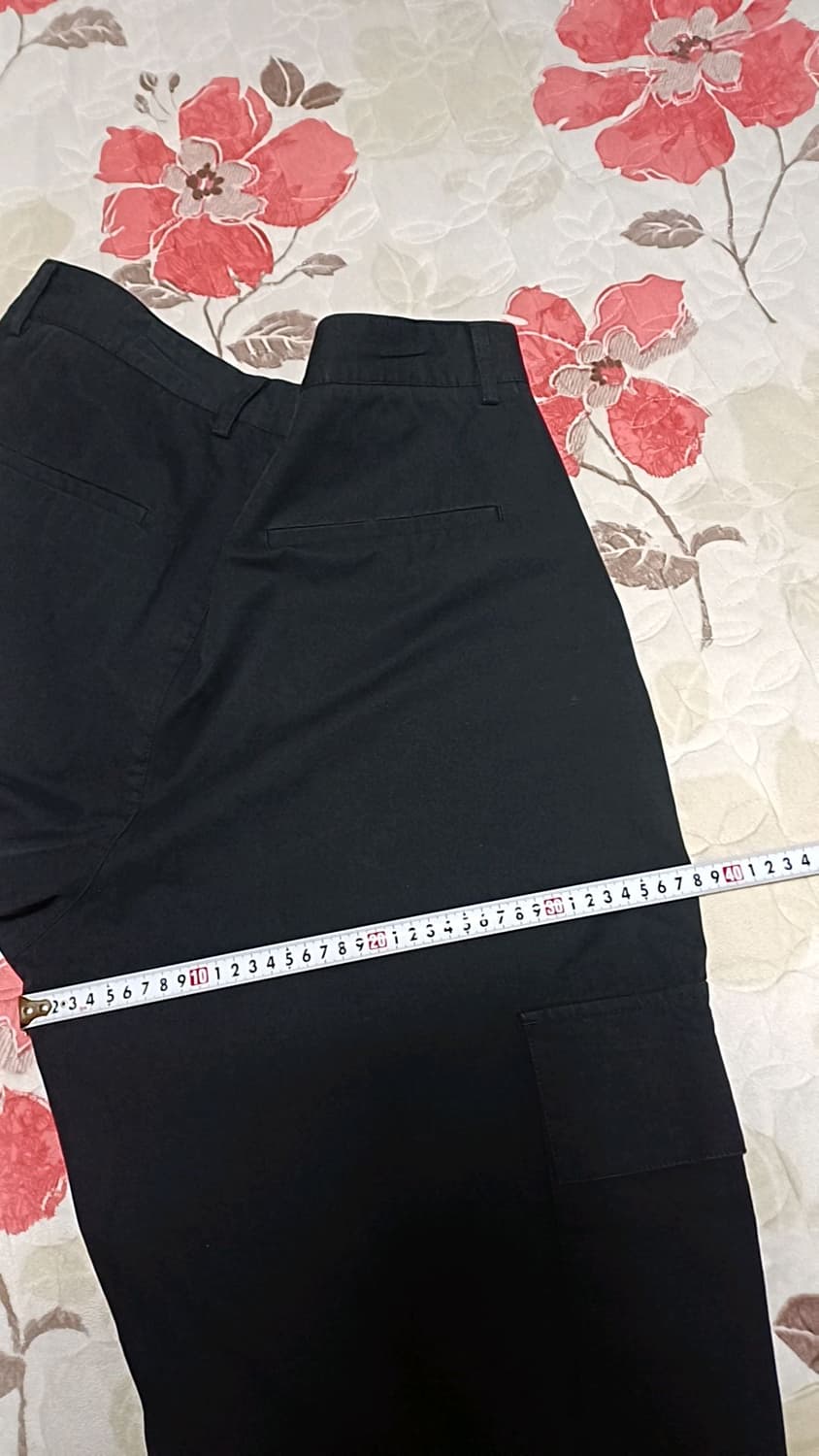 자라 와이드 카고팬츠 실측35인치 기장104 상품이미지7