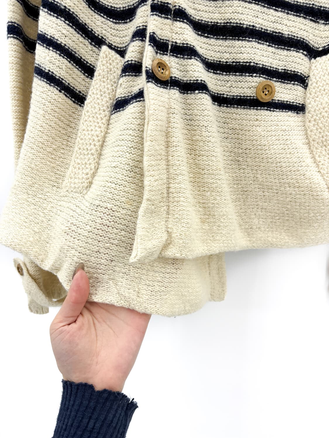 빈티지 스트라이프 울 가디건 상품이미지7