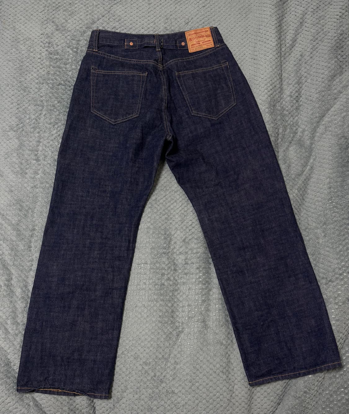 (M)아웃스탠딩 셀비지 데님 셋업 2세대 자켓 & 30s 바지 상품이미지6