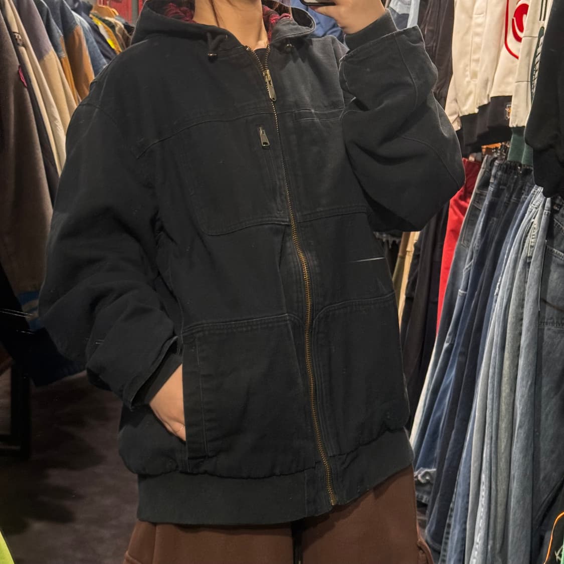 [IM] 빈티지 워크후드자켓 상품이미지4