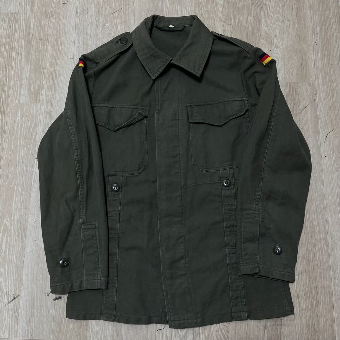 독일군 밀리터리 코튼 필드자켓 전투복 상의 자켓 6사이즈  상품이미지1