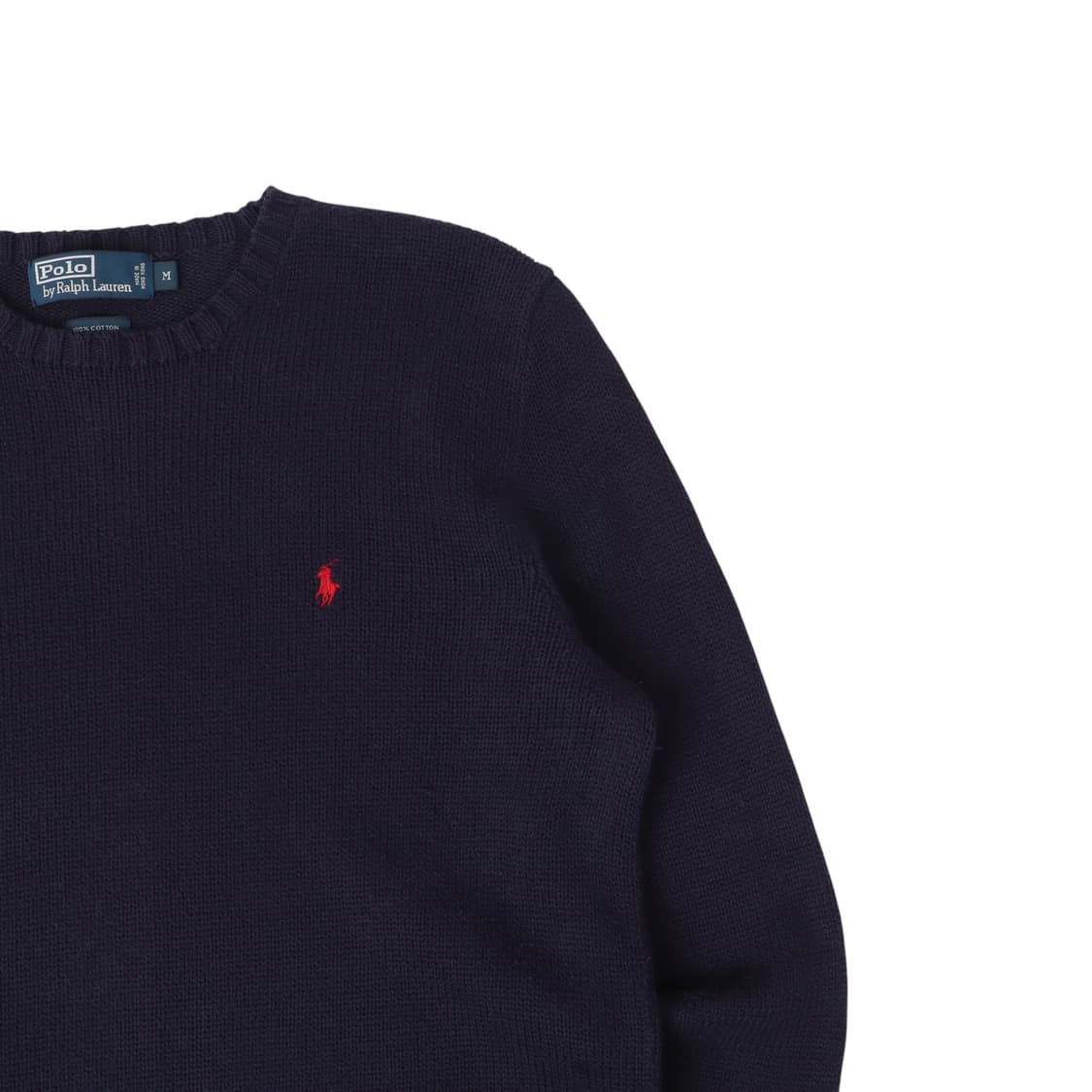 폴로 랄프로렌 네이비 레드포니 라운드 니트 상품이미지3