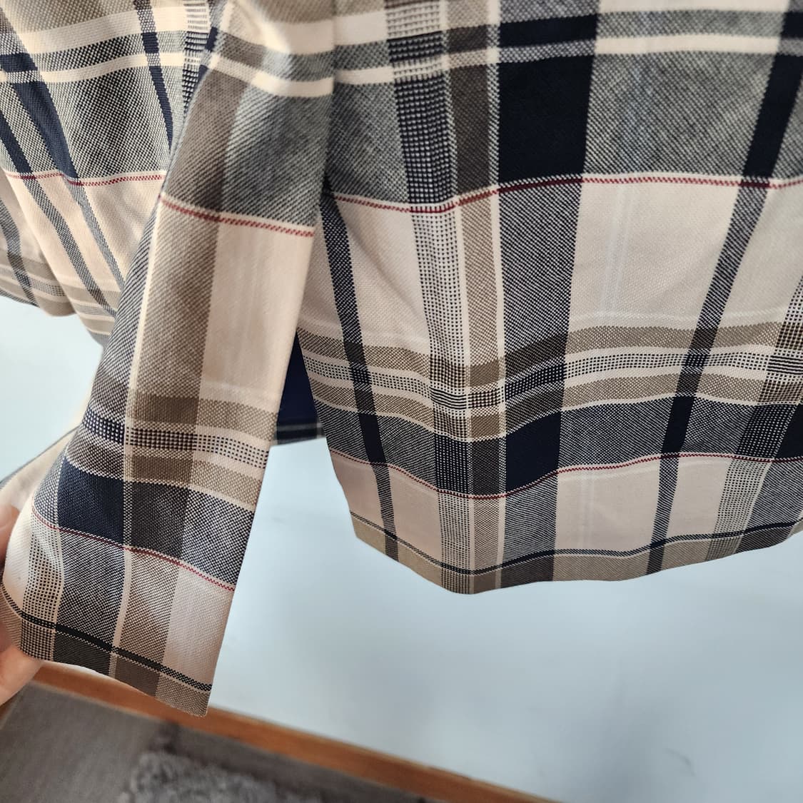 TIME 타임 체크 패턴 자켓 상품이미지6