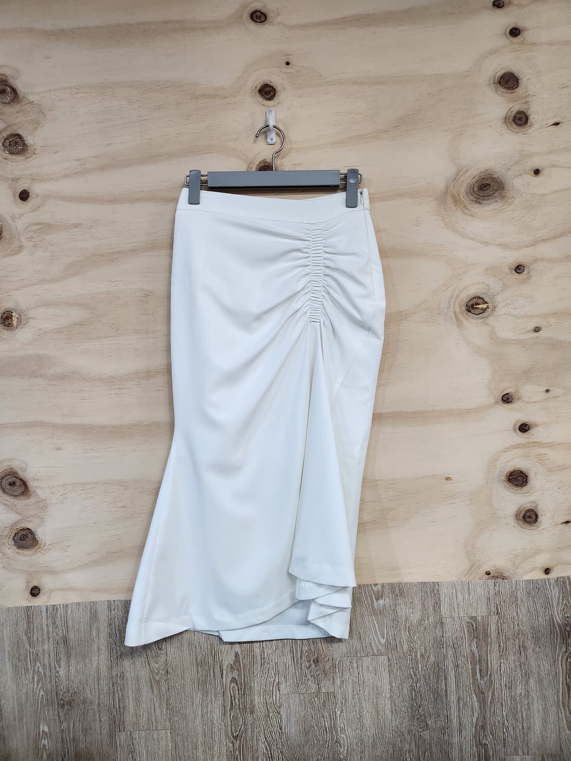 1009) if you 셔링 언발란스 스커트 상품이미지1