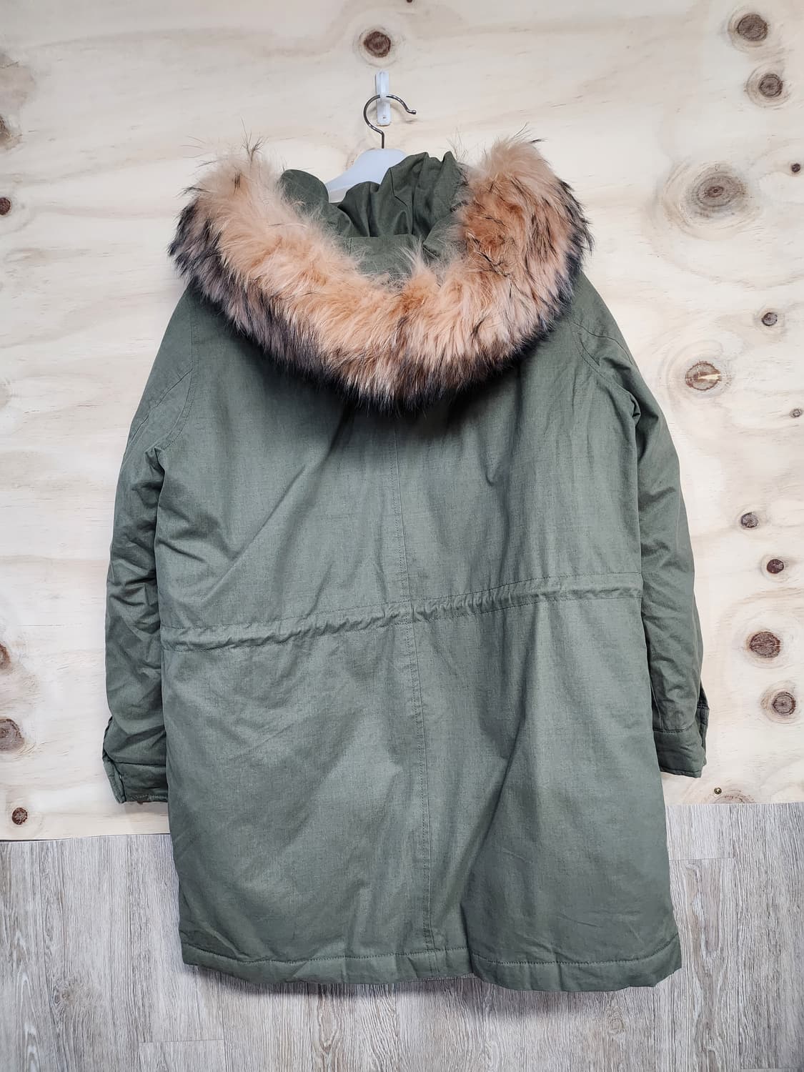 93) 시에로 라쿤퍼 야상 구스 패딩 상품이미지5