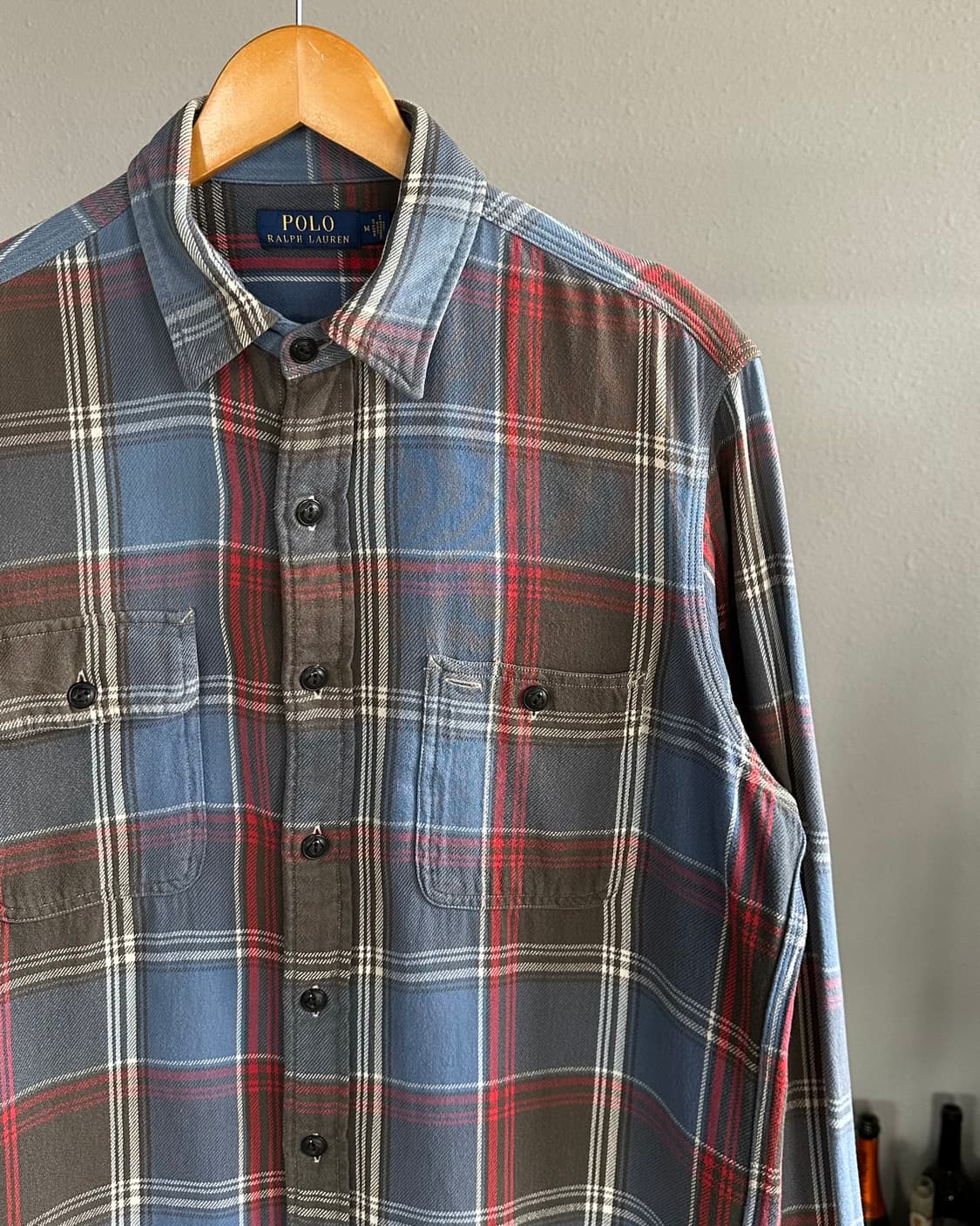 [M]폴로 랄프로렌 헤비 코튼 플란넬 셔츠 상품이미지3