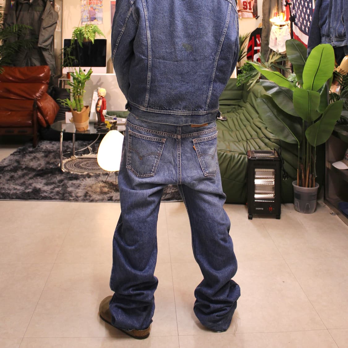 90s USA Levis 517 Orange Tab Boot Cut 상품이미지1