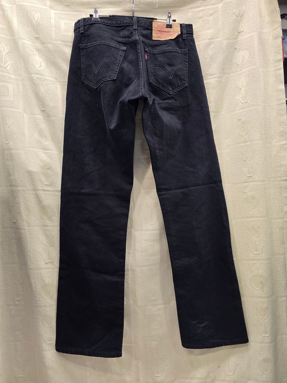 리바이스 501 블랙 데님 청바지 32~33 상품이미지5