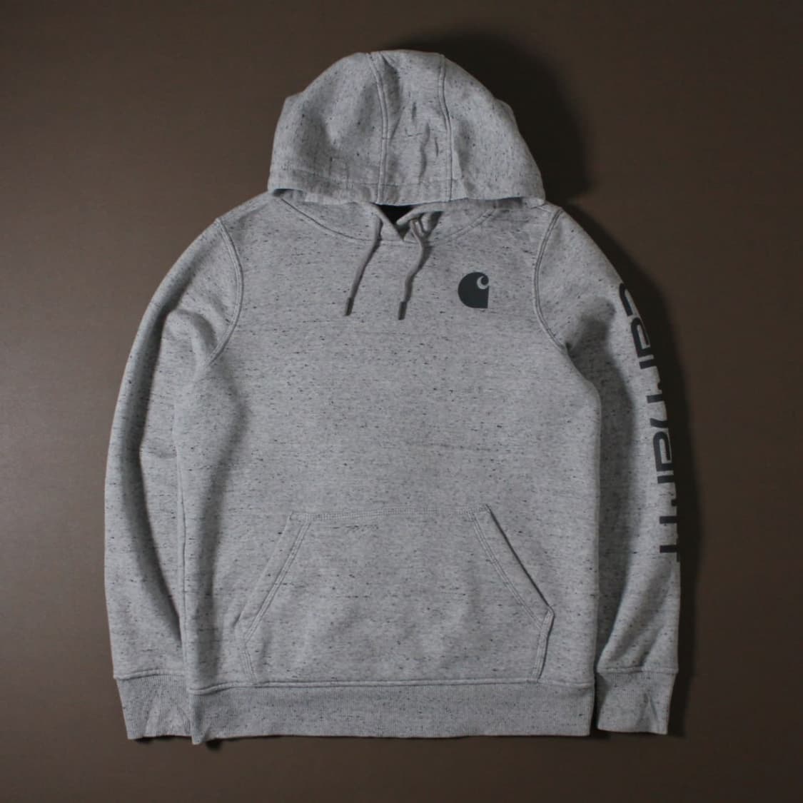 Carhartt 칼하트 기모 로고 프린팅 후드티  상품이미지1