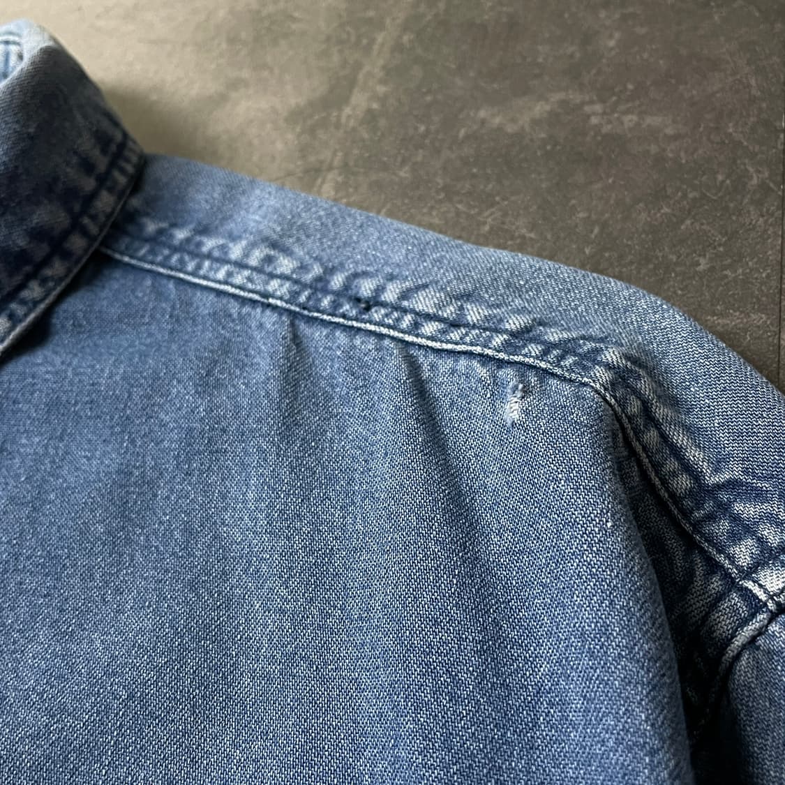 RED CLOUD 레드클라우드 빈티지 코튼 데님 셔츠 A00643 상품이미지4