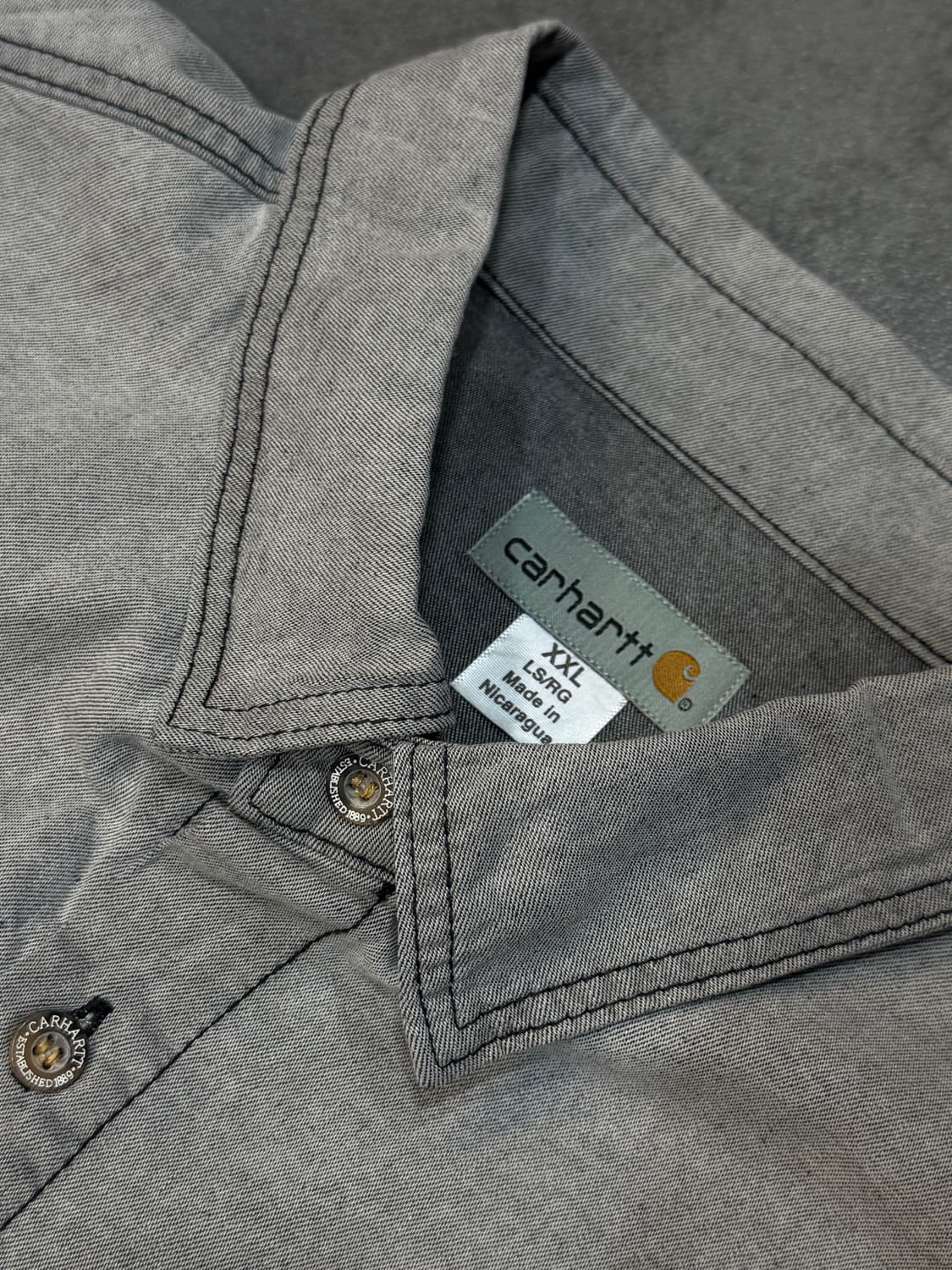 CARHARTT FR 빈티지 반팔셔츠 상품이미지4
